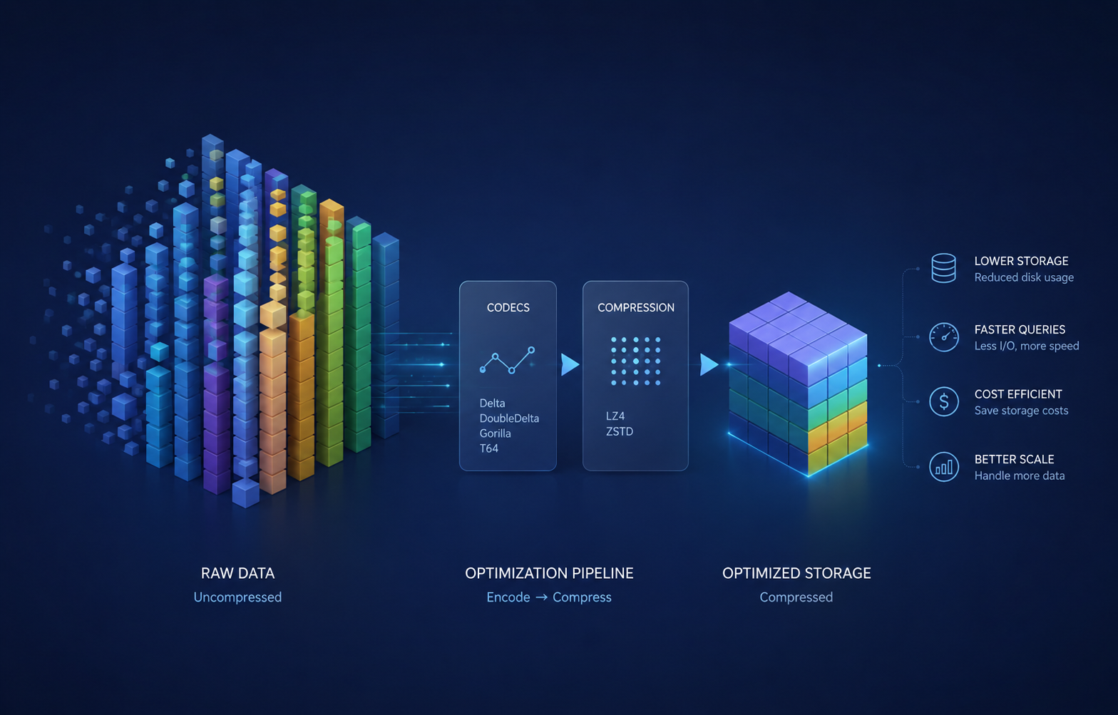 Optimizing Storage in ClickHouse® with Compression Codecs